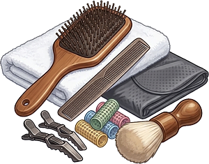 Friseur-Zubehör