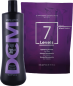 Preview: DCM 7 Levels - Blaues Blondierpulver + DCM Oxidations-Emulsion - Oxydant / Entwickler - 1x 500 gr + 1x 1000 ml