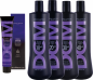 Preview: DCM Crema colorante - Cremehaarfarbe + DCM Oxidations-Emulsion - Oxydant / Entwickler - 3x 100 ml + 1x 1000 ml