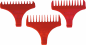 Preview: Wahl 3 Attachment Combs Set - 5-Star Cordless Detailer Cutting Guides - 1,5 mm (0,5) / 3 mm (1) / 4,5 mm (1,5)