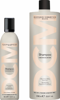 DCM Shampoo seboregolatore - Intensive treatment against oily hair and scalp - 300 ml / 1000 ml