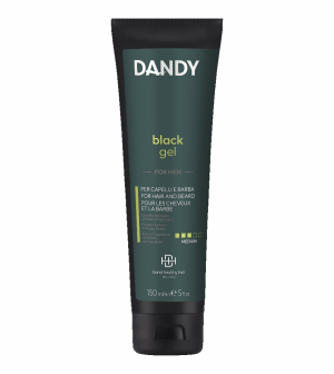 Dandy Black Gel - Färbendes Haar- & Bartgel Schwarz - 150 ml