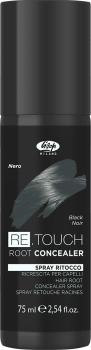 Lisap Re.Touch Color Spray - Schwarz - 75 ml