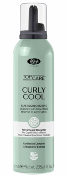 Lisap Top Care Curly Cool Mousse - Elastifizierender Locken-Schaum - 250 ml