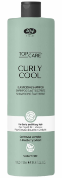 Lisap Top Care Curly Cool Elastifizierendes Shampoo - Lockenshampoo - 1000 ml