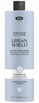 Lisap Top Care Repair Urban Shield - Anti Pollution Shampoo - Deep cleansing - 1000 ml