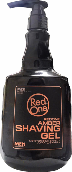 RedOne Amber Shaving Gel - Feuchtigkeitsspendendes Rasiergel - 1000 ml