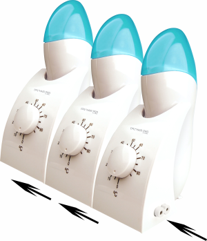 Sibel - EHP Expandable wax cartridge heater Ser'Epil (3 devices connected together)