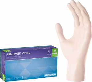 Vinyl-Handschuhe puderfrei - Schutzhandschuhe für Damen und Herren - 100 Stück