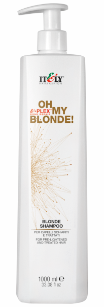 Itely - Oh My Blonde - Blonde Shampoo (mit Pumpaufsatz) - 1000 ml