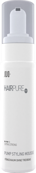 Jojo Hairpure Pump Styling Mousse Extra Strong - Fönschaum ohne Treibgas - 200 ml