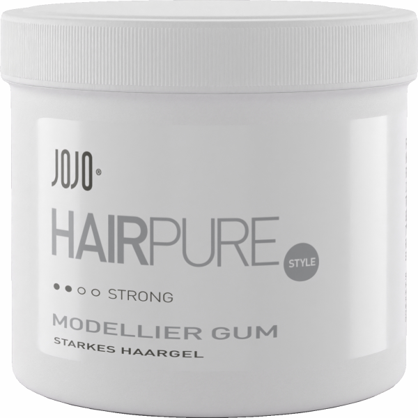 Jojo Hairpure Modellier Gum Strong - Starkes Haargel (Nachfüllpackung) - 500 ml