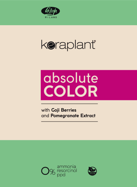 Lisap Keraplant Absolute Color - Farbkarte