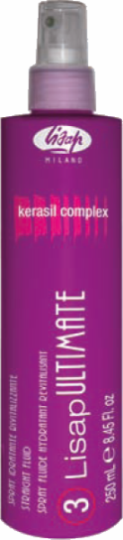 Lisap Ultimate Spray Fluid - Moisturizing revitalizing spray for hair straightening - 250 ml