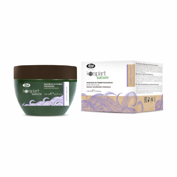 Lisap Keraplant Nature Nutri Repair Mask - Regenerierende feuchtigkeitsspendende Maske - 200 ml