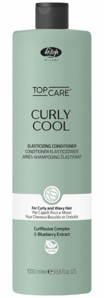 Lisap Top Care Curly Cool Conditioner - Elasticizing Curl Conditioner - 250 ml