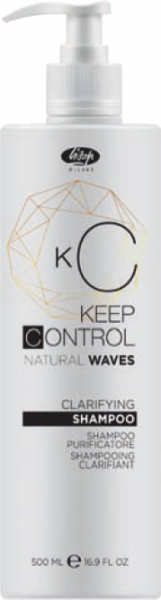 Lisap Keep Control Clarifying Shampoo - Deep cleansing shampoo for Perm treatment - 500 ml