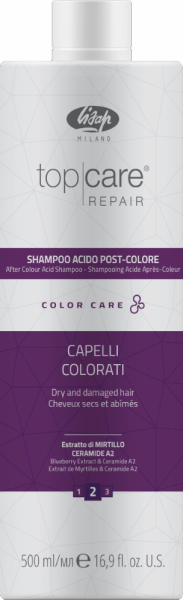 Lisap Top Care Repair Color Care Shampoo - Farbnachwäsche - 500 ml