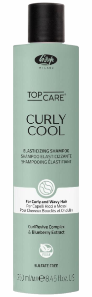 Lisap Top Care Curly Cool Elastifizierendes Shampoo - Lockenshampoo - 250 ml