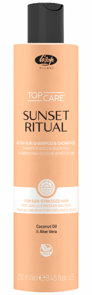 Lisap Top Care Repair Sunset Ritual - After Sun Repair Shampoo & Showergel - 250 ml