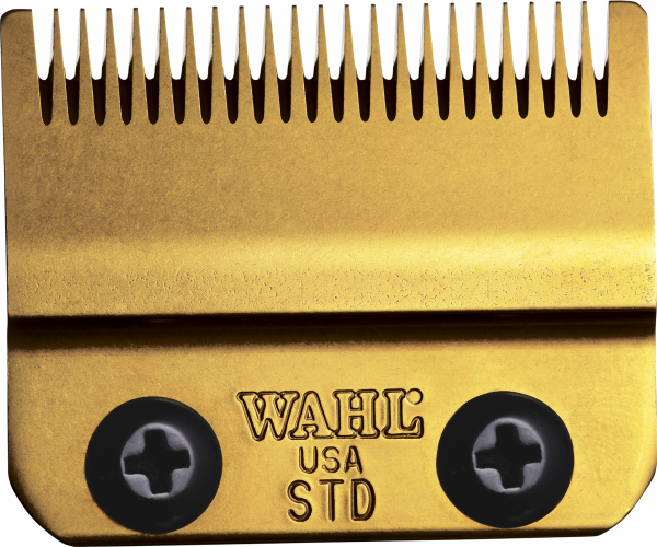 Wahl Stagger Tooth Blade Gold - High carbon steel Blade Set for Cordless Magic Clip Gold  - 0,5 mm - 1,2 mm