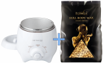 Sibel - EHP - Mini wax heater + ItalWax Full Body Wax - Luxury Edition - Epilation wax (1000 g)