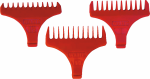 Wahl 3 Attachment Combs Set - 5-Star Cordless Detailer Cutting Guides - 1,5 mm (0,5) / 3 mm (1) / 4,5 mm (1,5)